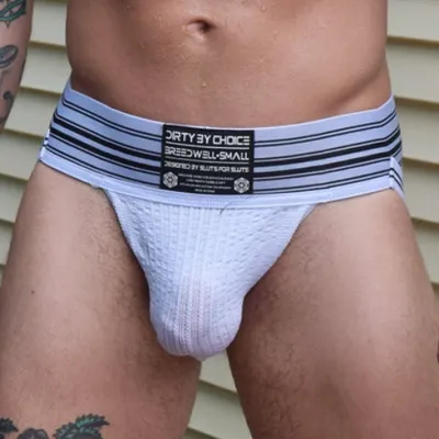 Breedwell Jockstrap CUMDUMP Blanc