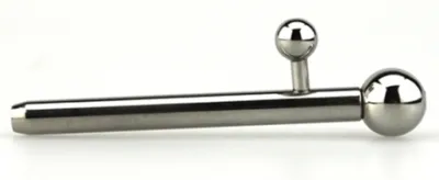 Plug d'urètre percé ALBERT WAND 6.5 cm - Diamètre 8mm