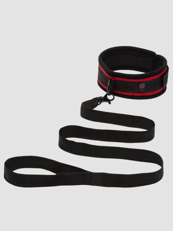 Collier et laisse Soft Bondage Boutique