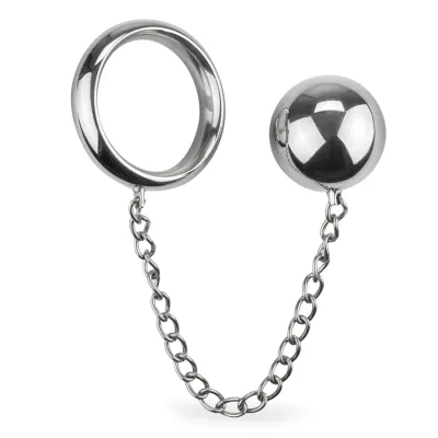Anneau ring et boule anale en métal Perfect Match