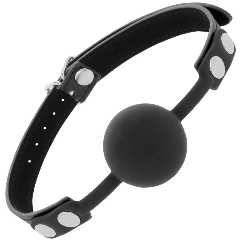 Bâillon en silicone Darkness noir - Darkness
