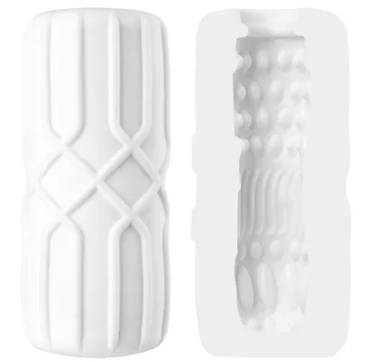 Masturbateur WAVY Blanc