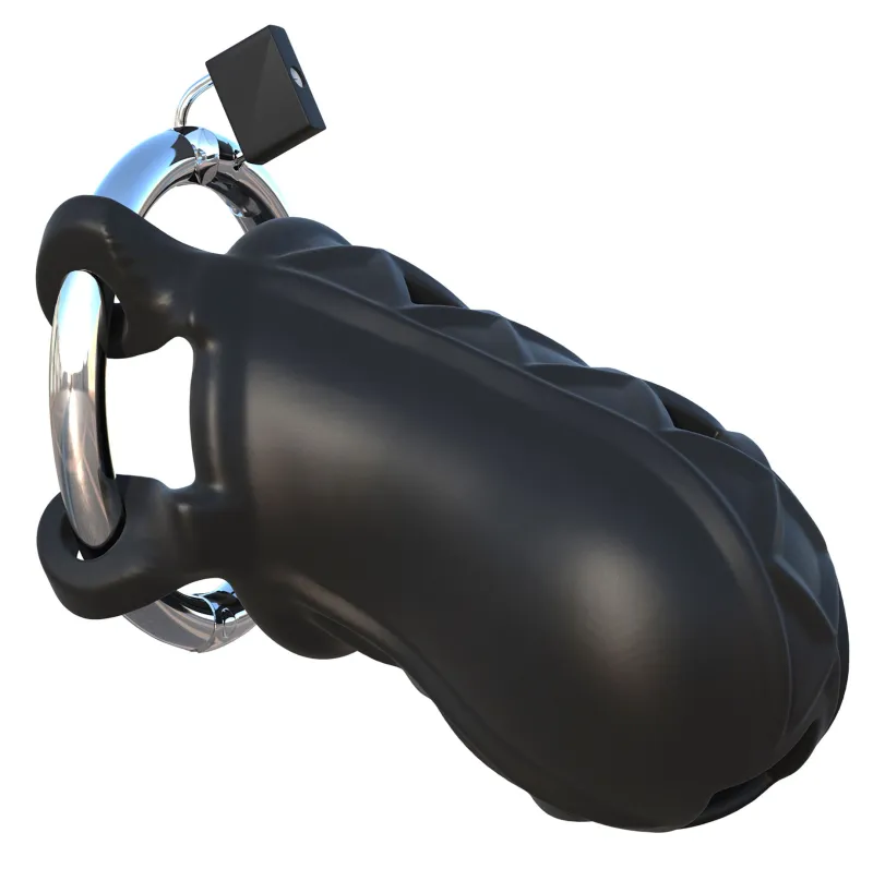 Cage de chasteté Silicone COCK BLOCKER 9 x 4cm