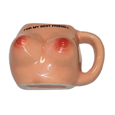 Aimant Décoratif Poitrine Céramique Pour Mon Meilleur Ami - Diablo Picante