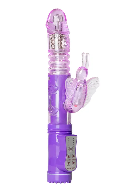 EasyToys - Vibromasseur rabbit papillon - Violet