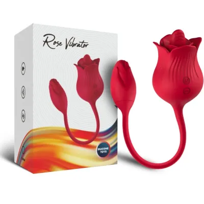 Stimulateur clitoridien Armony Rose queue rouge - Armony