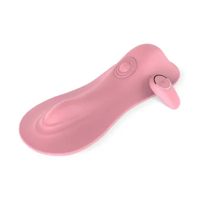 EasyToys – Vibe Pad Coussin Vibrant et Tapping avec Télécommande – Rose