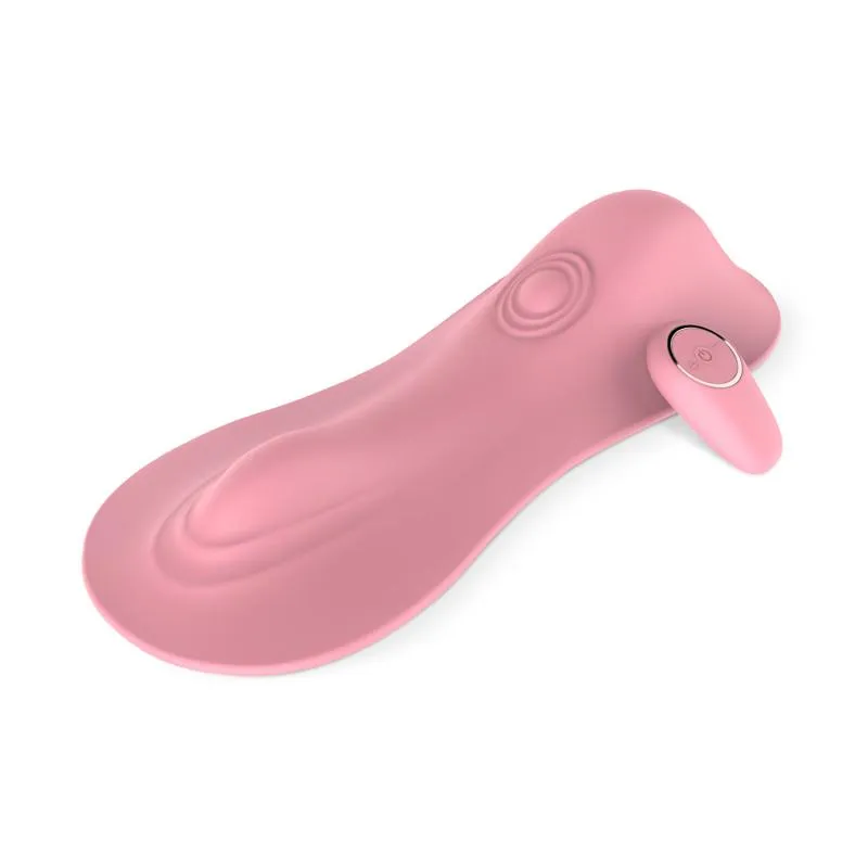 EasyToys – Vibe Pad Coussin Vibrant et Tapping avec Télécommande – Rose