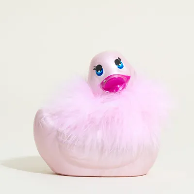 Canard Mini Paris Duckie de Big Teaze Toys - 7,5 cm Rose