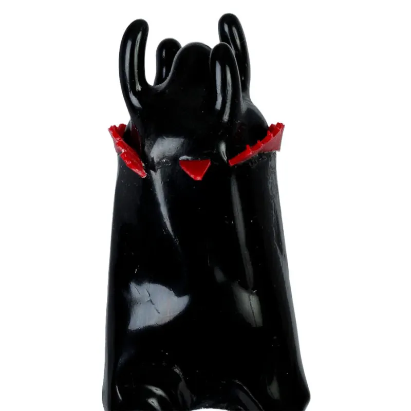 Préservatif Fantaisie Black Tower XL Peint à la Main - Condomerie