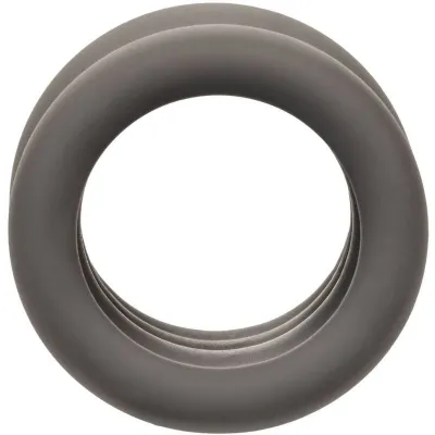Anneau Pénien Alpha avec Cockring Scrotum Noir - CalExotics