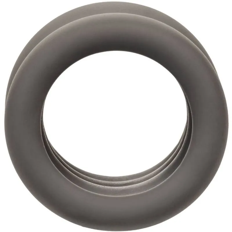 Anneau Pénien Alpha avec Cockring Scrotum Noir - CalExotics