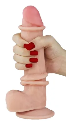 Gode réaliste SLIDING SKIN 16 x 4 cm