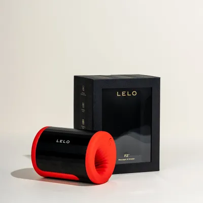 Lelo F2S masturbateur connecté - 11 cm Rouge