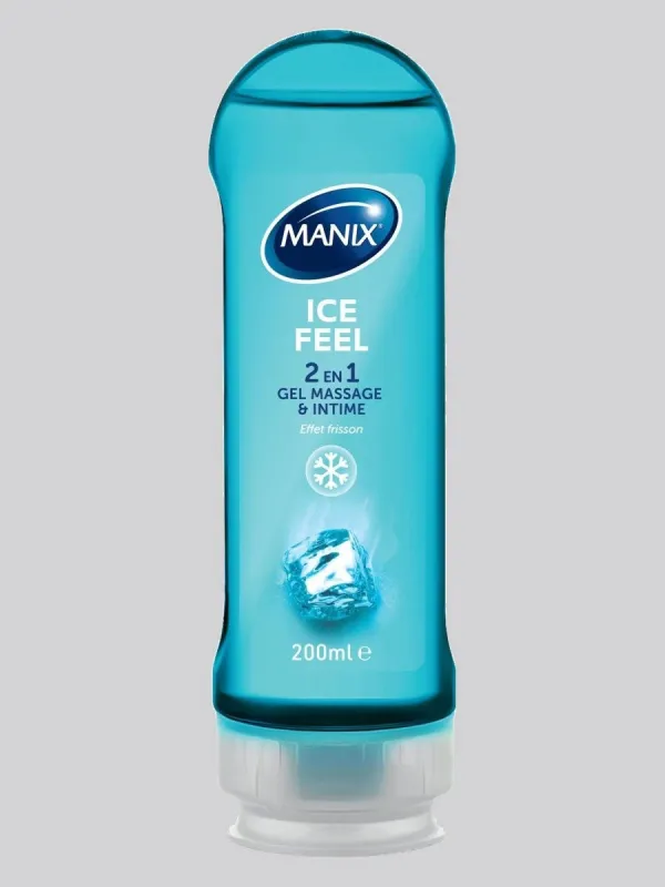 Gel intime et massage 2 en 1 Manix Ice Feel 200 ml