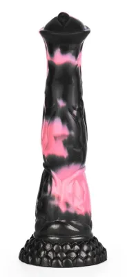 Gode Animal BODULF 25 x 6cm Noir-Rose