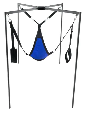 Kit Sling Tissu Triangle Bleu Armature MenSteel