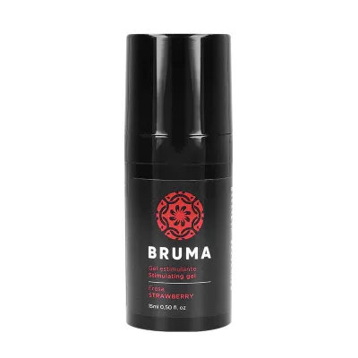 Gel stimulant saveur fraise 15ml - Bruma