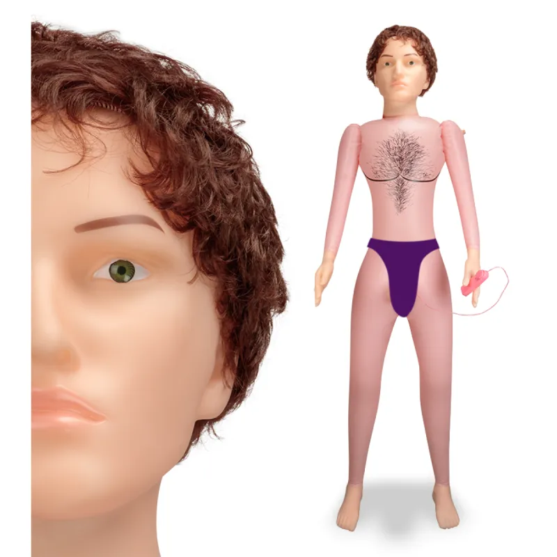 Poupée gonflable homme pénis et anus Jacob