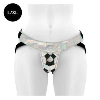 Harnais irisé pour gode Mythology taille L/XL - Mythology