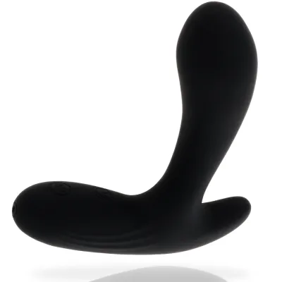 Masseur Anal Vibrant Double Moteur Noir - Addicted Toys