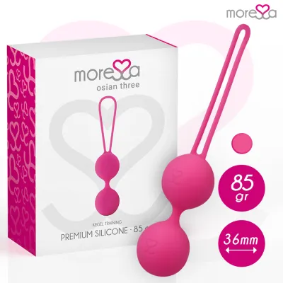 Balle de Kegel Moressa Osian Three 85 g rose - Moressa