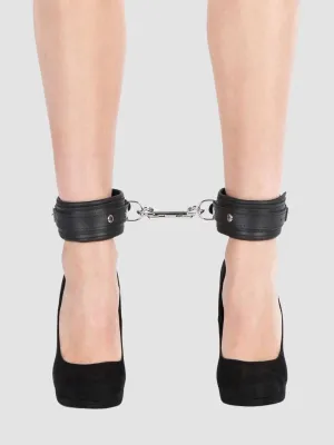 Menottes chevilles en cuir Deluxe de DOMINIX