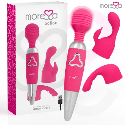Vibromasseur rechargeable Odilon en silicone premium - Moressa