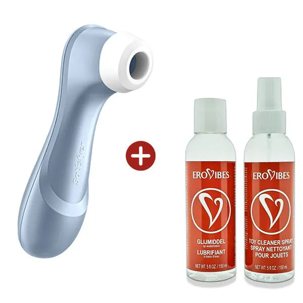 Satisfyer Pro 2 Generation 2 Bleu Pack Avantage