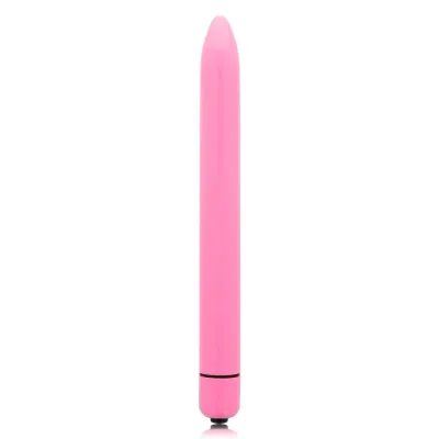 Vibrateur slim Glossy Deep Rose rose profond - Brilliant