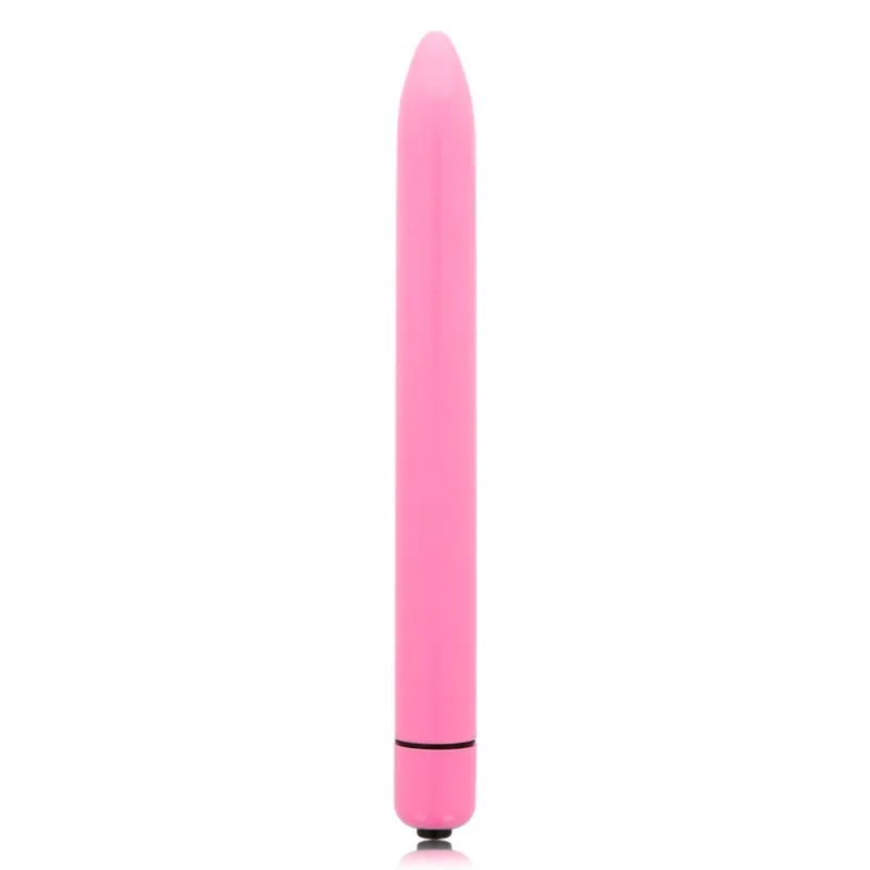 Vibrateur slim Glossy Deep Rose rose profond - Brilliant