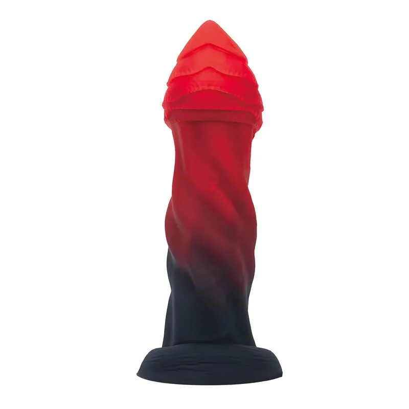 Godemichet Fantasy Infernal Goliath Bicolore Silicone 25cm - Power Monsters