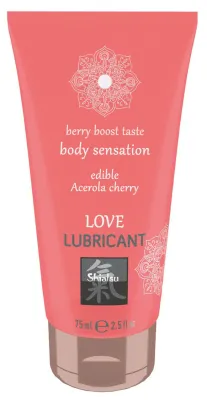 Lubrifiant comestible ACEROLA & CERISE 75mL
