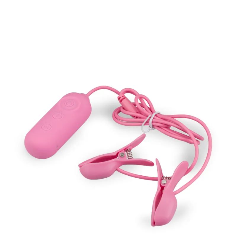 Pinces à seins électrostimulation et vibrations