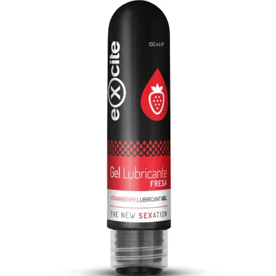 Lubrifiant intime arôme fraise 100ml - Excite