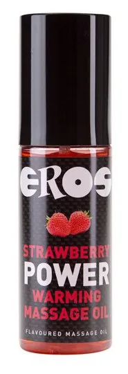 Gel de massage WARMING Fraise 100mL