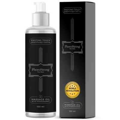 Huile de massage aux phéromones pour homme 100ml - PheroStrong