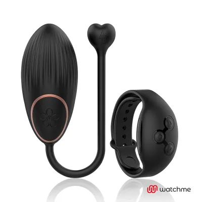 Oeuf Vibrant AD Egg avec Montre Télécommandée Noir - Anne's Desire