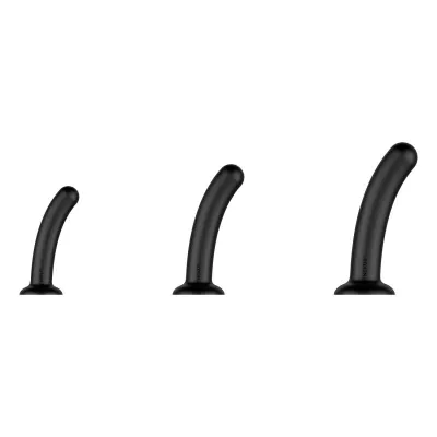 Nexus - Set Dilatateurs Dildos Anaux en Silicone - Noir