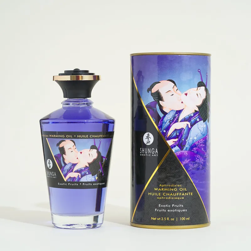 Huile chauffante aphrodisiaque -   Fruits exotiques