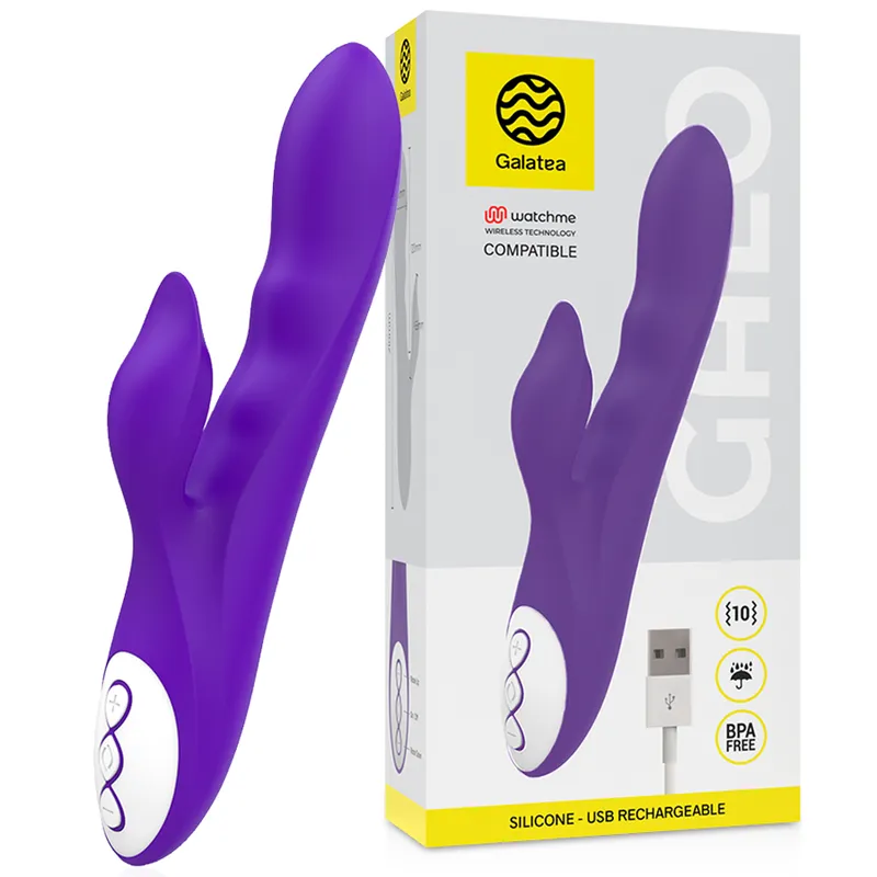 Vibrateur Rabbit Galo Lilas - Galatea