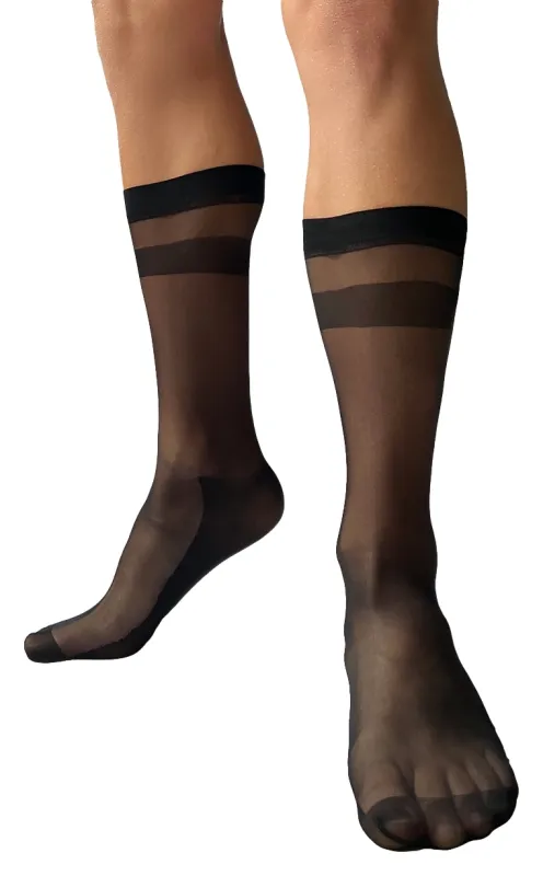 Chaussettes Lycra MILAN Noires