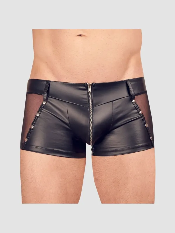 Svenjoyment Boxer NAXIS Imitation Cuir Noir