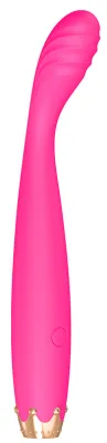 Vibro Point G CROWNIE 14 x 2cm Rose