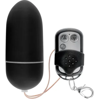 Oeuf vibrant télécommandé taille L noir - Online