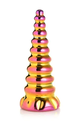 Creature Cocks - Dildo en Verre Arc-en-ciel Crépusculaire