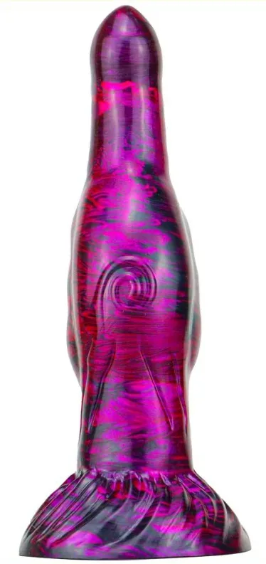 Gode Fantasy SKURIX 19 x 5.5cm Violet-Noir