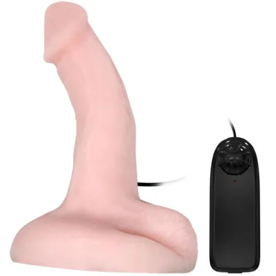 Gode Réaliste Vibrant Imitation Peau 20cm - Baile