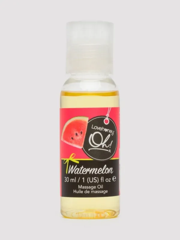 Huile de massage embrassable à la pastèque Oh! 30 ml