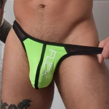 String HEX THONG Vert Neon
